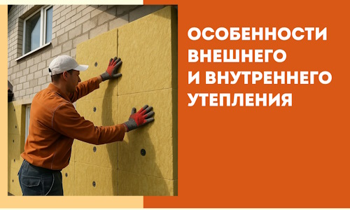 Какие особенности внешнего и внутреннего утепления в Ефремове