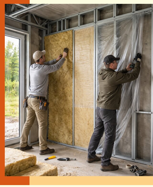 Утепление дома из ЛСТК в Ефремове с гарантией качества и эффективности