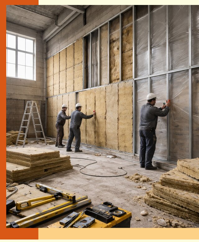 Утепление спортивного зала в Ефремове качественно и недорого